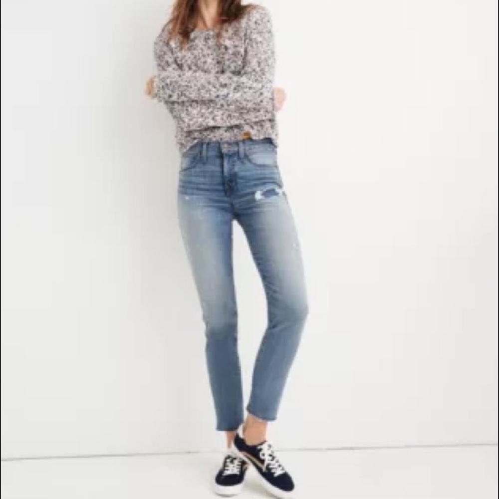 Madewell Stovepipe Jeans in Holburn Wash